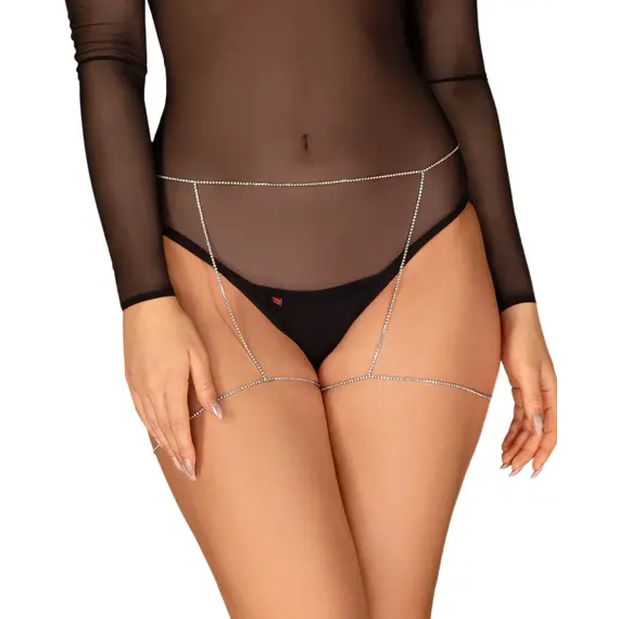 תכשיטי גוף BIJOU-905 OBSESSIVE, כסף, S-L (ONE SIZE)