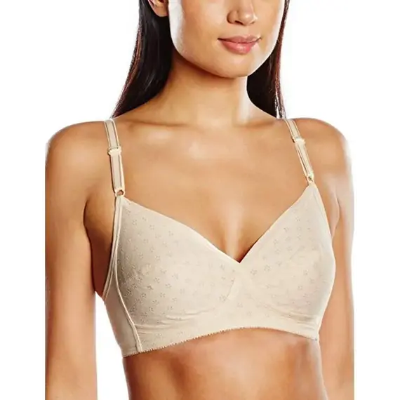 חזייה ללא ריפוד וללא עצם ELASTI CROSS NATURE N