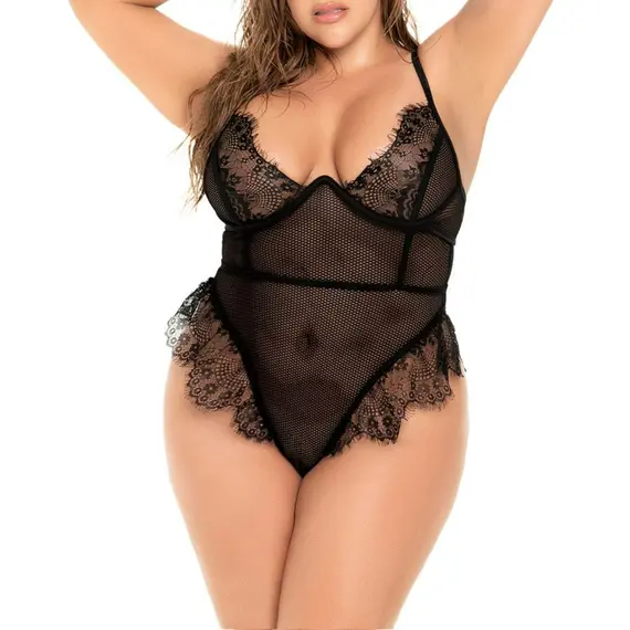 בגד גוף סקסי  8707X מידות גדולות