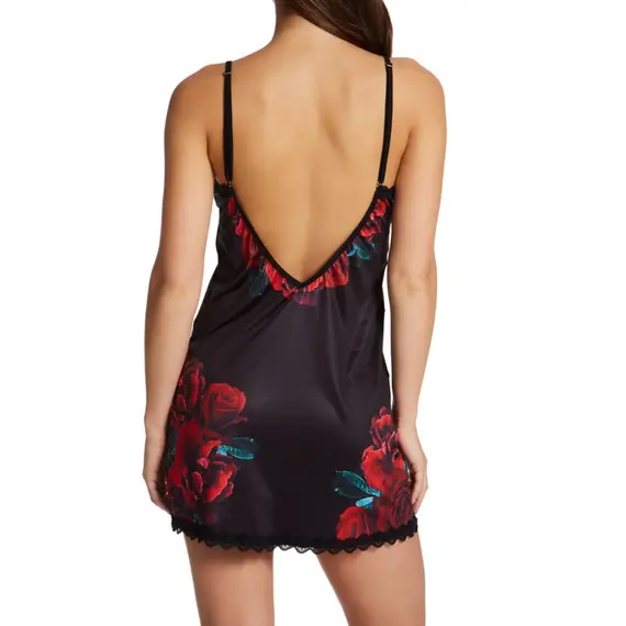 סט בייבי דול סאטן בשילוב תחרה 7438 MAPALE, S-M,  מידה: S-M, 2 image