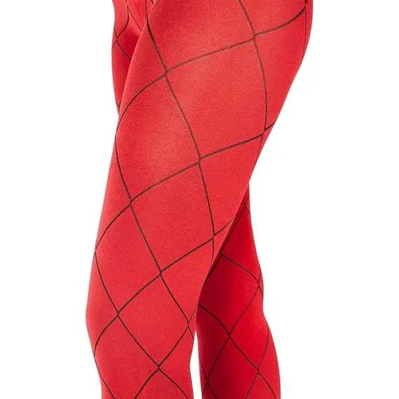 גרביונים מעוצבים צבע  אדום