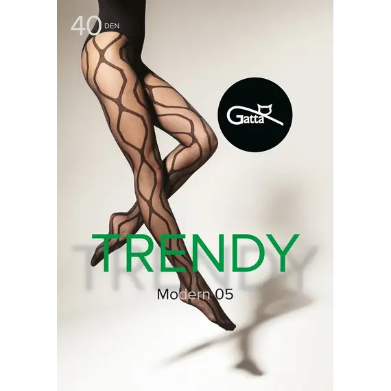 גרביונים מעוצבים 40 דנייר GATTA Modern W.05