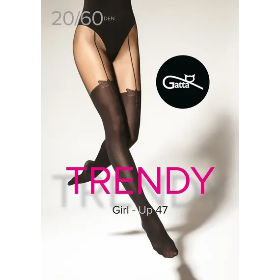 גרביונים דמוי ירכונים   GATTA GIRL UP W47