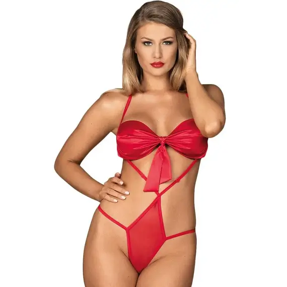 בגד גוף GIFTELLA OBSESSIVE, אדום, L-XL, צבע: אדום,  מידה: L-XL