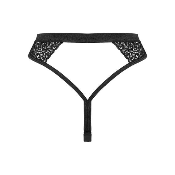 תחתון חוטיני סקסי YASKANA OBSESSIVE, שחור, XL-2XL, צבע: שחור,  מידה: XL-2XL