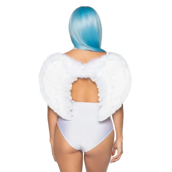 כנפי מלאך נוצות 2775 LEG AVENUE, לבן, ONE SIZE