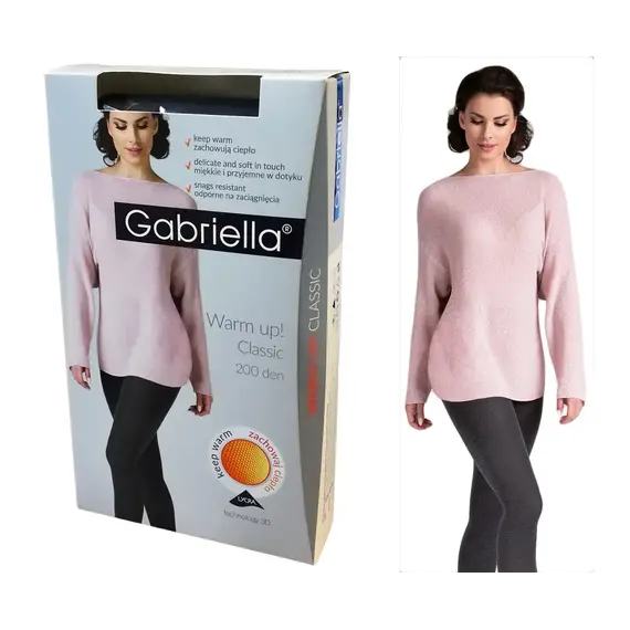 גרביון חם ומט 200 דנייר  GABRIELLA WARM UP