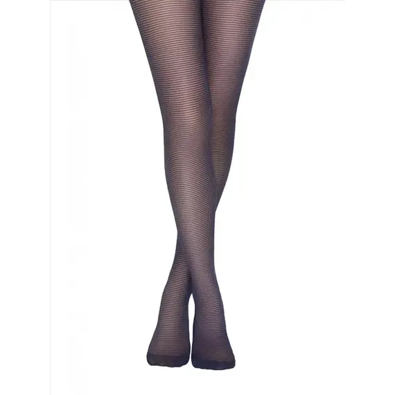 גרביונים מדוגמים 60 דנייר ALLIANCE CONTE, שחור, M, צבע: שחור,  מידה: M, 2 image