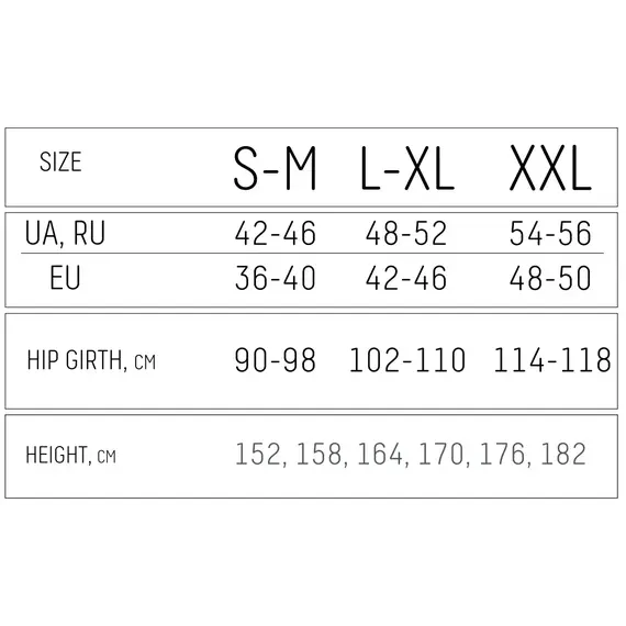 טייץ ספורט LEGGINGS MODEL 2 GIULIA, שחור, L-XL, צבע: שחור,  מידה: L-XL, 4 image