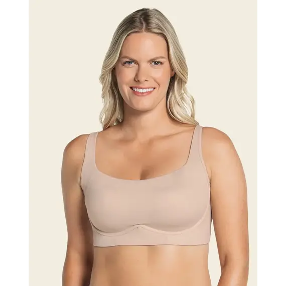 חזיית ספורט לא מרופדת ללא ברזלים LEONISA 91054