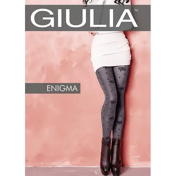 גרביונים מעוצבים כותנה 150 דנייר ENIGMA JIULIA  150 N5