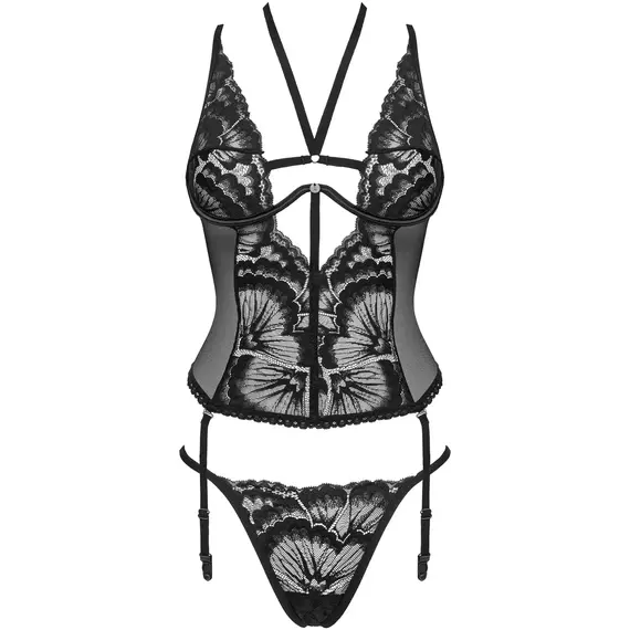 סט מחוך ותחתון חוטיני דגם  OBSESSIVE ALESSYA 