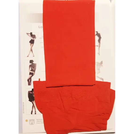 גרביון קלאסי דק 15 דנייר VELOUR  אדום