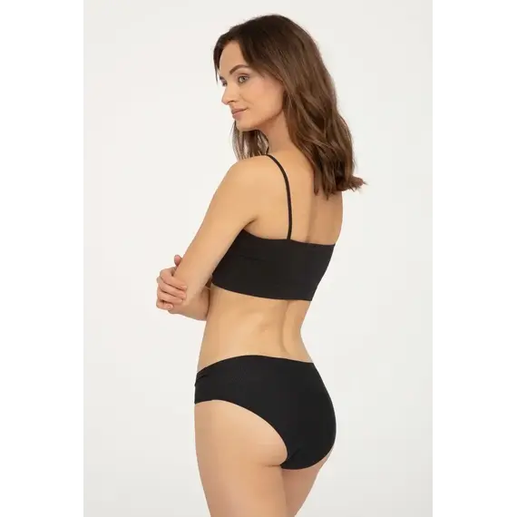 תחתון ביקיני נושם WINDY ULTRA COMFORT GATTA, שחור, M, צבע: שחור,  מידה: M, 2 image