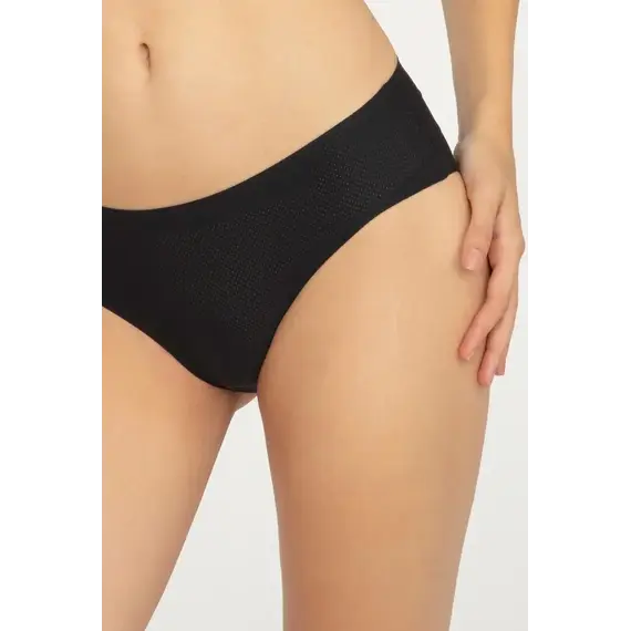 תחתון ביקיני נושם WINDY ULTRA COMFORT GATTA, שחור, M, צבע: שחור,  מידה: M, 4 image