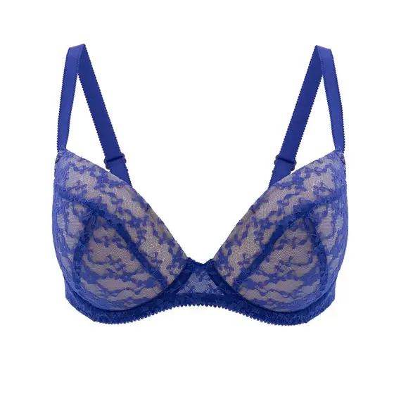 חזיית פוש אפ עם עצם בלקונט 660840 MILAVITSA, כחול, 75D, צבע: כחול,  מידה: 75D