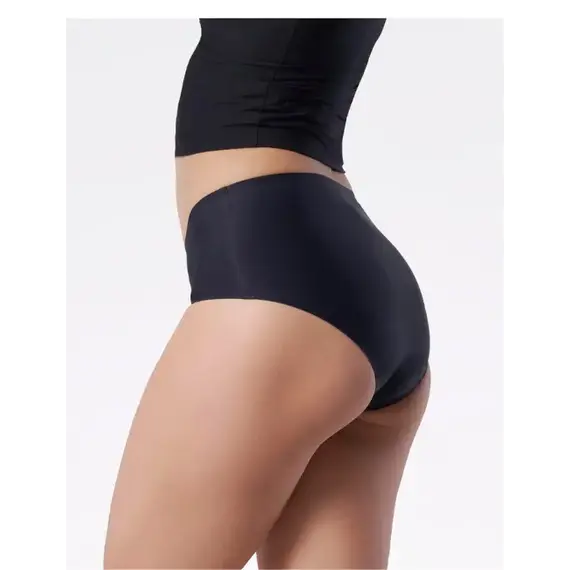 תחתון ללא תפר גזרה גבוהה FIGI SIMPLE PANTY JULIMEX, גוף, S, צבע: גוף,  מידה: S, 3 image