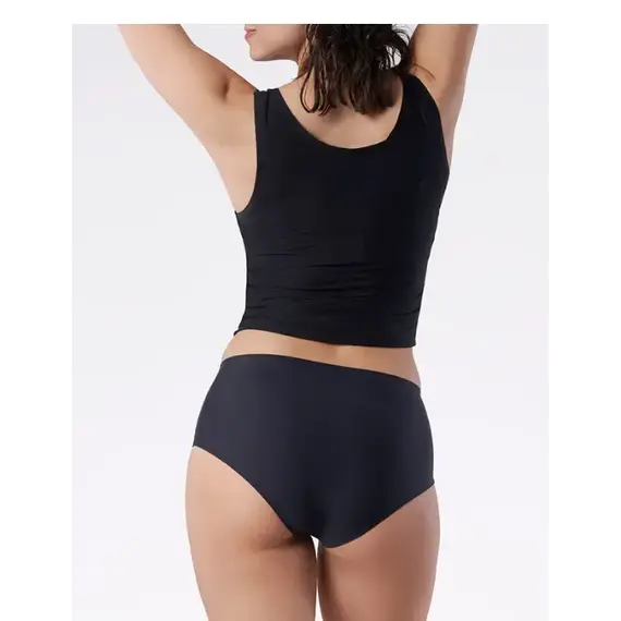 תחתון ללא תפר גזרה גבוהה FIGI SIMPLE PANTY JULIMEX, גוף, S, צבע: גוף,  מידה: S, 4 image