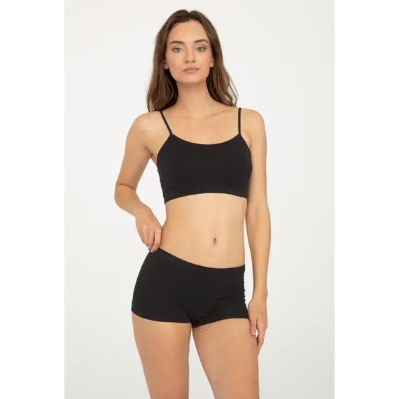 תחתון בוקסר ללא תפר SHORT VIKI GATTA, L, לבן, צבע: לבן,  מידה: L, 4 image