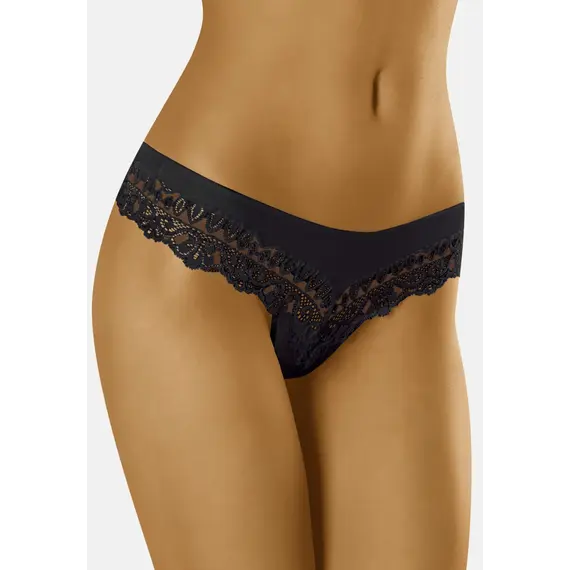 תחתוני חוטיני דגם SIRTAKA WOLBAR, שחור, S, צבע: שחור,  מידה: S, 2 image