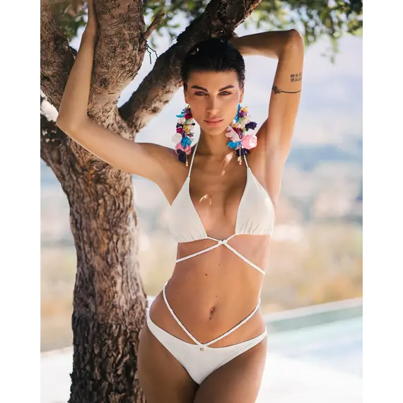 סט בגד ים ביקיני BLANCOSSA OBSESSIVE, לבן, S, צבע: לבן,  מידה: S, 2 image