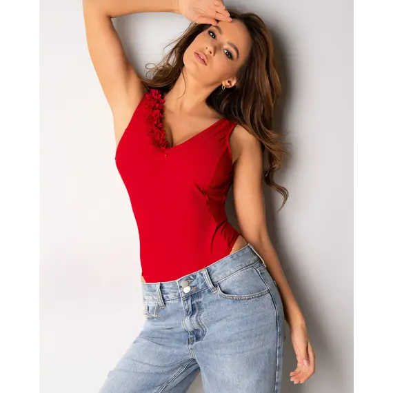 בגד ים שלם CUBALOVE OBSESSIVE, אדום, S, צבע: אדום,  מידה: S, 3 image