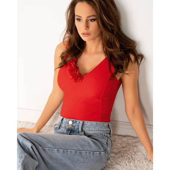 בגד ים שלם CUBALOVE OBSESSIVE, אדום, S, צבע: אדום,  מידה: S, 4 image