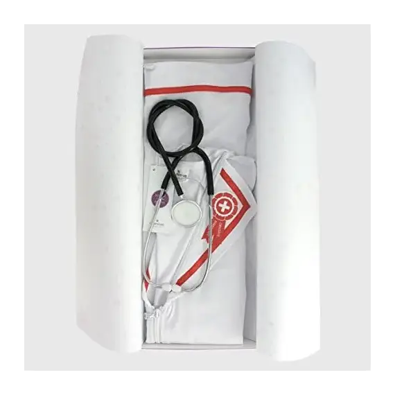 תחפושת של אחות 5 חלקים EMERGENCY OBSESSIVE, לבן, S-M, צבע: לבן,  מידה: S-M, 2 image