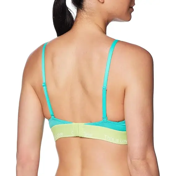 גוזייה קלילה לנשים CALVIN KLEIN, ירוק, S, צבע: ירוק,  מידה: S