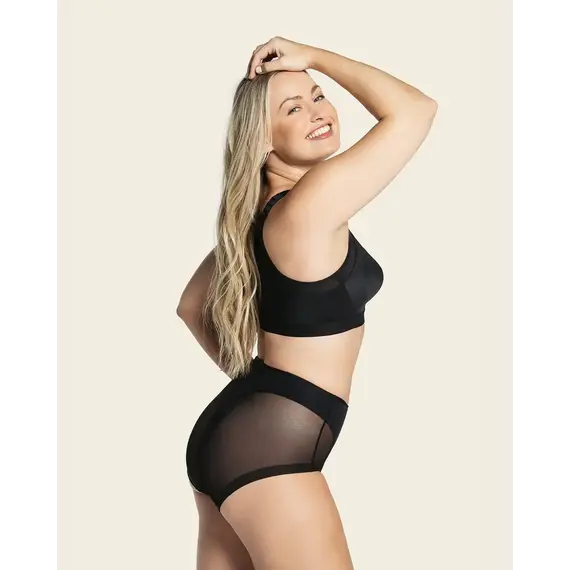 חזייה לאחר ניתוח הגדלת | הקטנת חזה | 11473 LEONISA, שחור, 70C, צבע: שחור,  מידה: 70C, 3 image