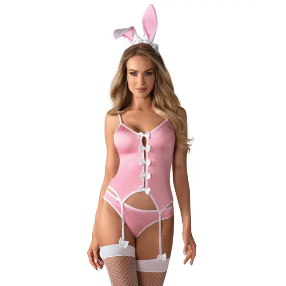 תחפושת ארנבת 4 חלקים OBSESSIVE BUNNY