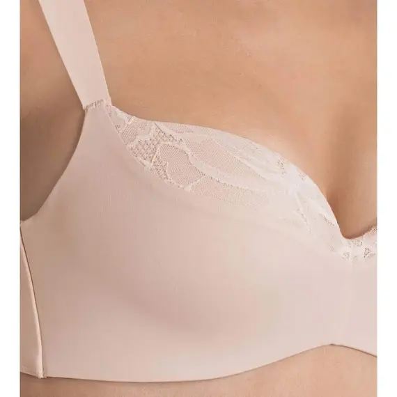 חזיית טריומף עם פוש אפ | מרופדת עם ברזל MAGIC BOOST MWHP TRIUMPH, גוף, 85A, צבע: גוף,  מידה: 85A, 2 image