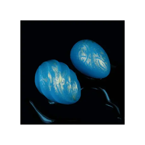 כדורי קגל | ביצים סיניות מסיליקון איכותי | OCEAN'S TONER EGG SET II LOVETOY, כחול, 4 image