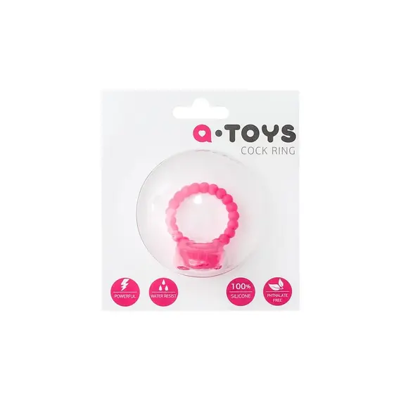 טבעת זוגית רוטטת Ø3,5 cm COCK RING TOYFA, ורוד, 2 image
