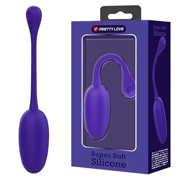 ביצת רטט נטענת עם 12 מצבי רטט מסיליקון רפואי רך