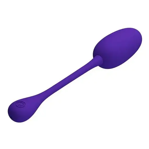 ביצת רטט נטענת עם 12 מצבי רטט מסיליקון רפואי רך PRETTY LOVE , כחול