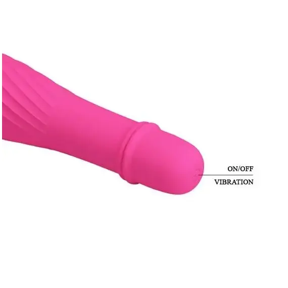 ויברטור רוקט פוקט עם 10 פונקציות רטט SOLOMON PRETTY LOVE , ורוד, 4 image