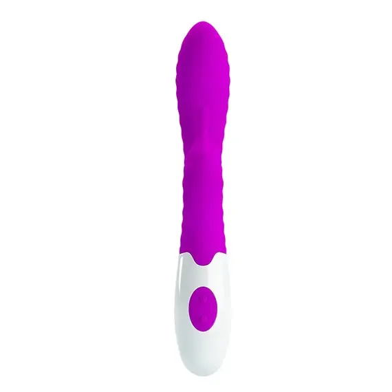 ויברטור סיליקון לנקודת הג'י 30 מצבי רטט Hyman Vibrator PRETTY LOVE , סגול, 7 image