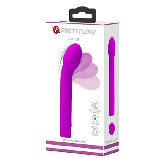 ויברטור מיוחד לעיסוי נקודת הג'י והדובדבן LOGAN 16.6 cm