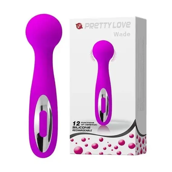 ויברטור מגיק וונד נטען עם 12 מהירויות WADE MASSAGER