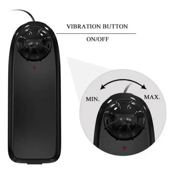 סט סטרפ און הכפול | ויברטור רטט חזק | שלט חוט | 17.5 ס"מ | Dual Vibration LYBAILE, גוף, 6 image