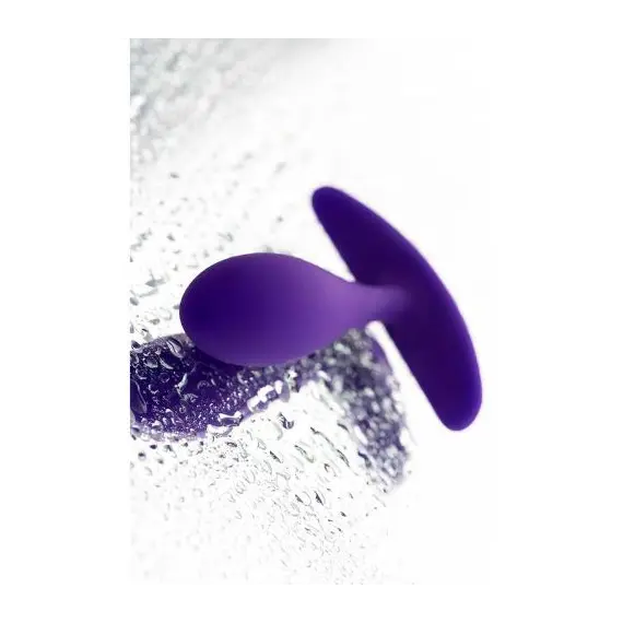 פלאג אנאלי למתחילים מסיליקון רפואי 7.2 ס"מ | HUB TOYFA, סגול, 4 image