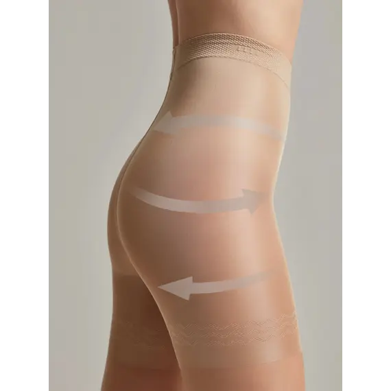 גרביון מחטב רגל גבוה 20 דנייר CONTROL MODELING CONTE, ברונזה, M-3, צבע: ברונזה,  מידה: M-3