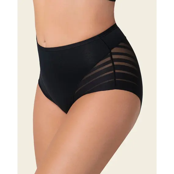 תחתון מחטב ללא תפר | מאוד נוח | 012903 LEONISA, שחור, S, צבע: שחור,  מידה: S, 4 image