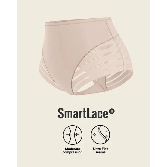 תחתון מחטב ללא תפר | מאוד נוח | 012903 LEONISA, גוף, S, צבע: גוף,  מידה: S, 6 image