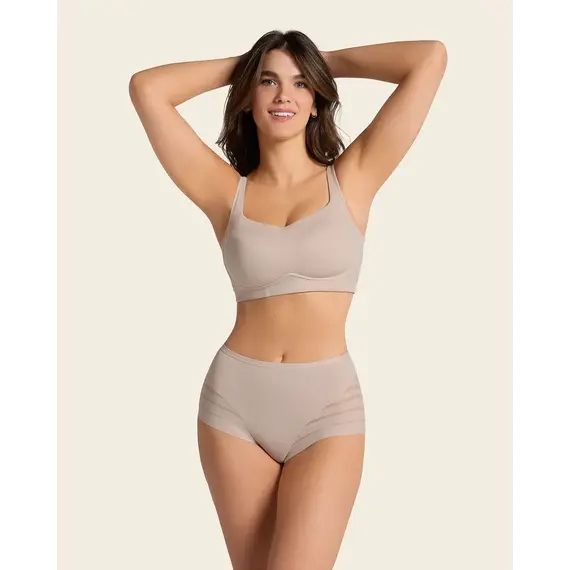 תחתון מחטב ללא תפר | מאוד נוח | 012903 LEONISA, גוף, S, צבע: גוף,  מידה: S, 5 image