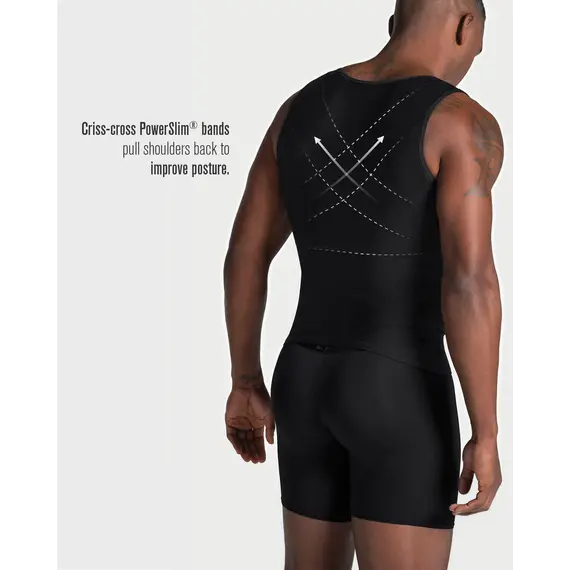 ווסט חיטוב לגבר LEONISA, גוף, 3XL, צבע: גוף,  מידה: 3XL, 7 image