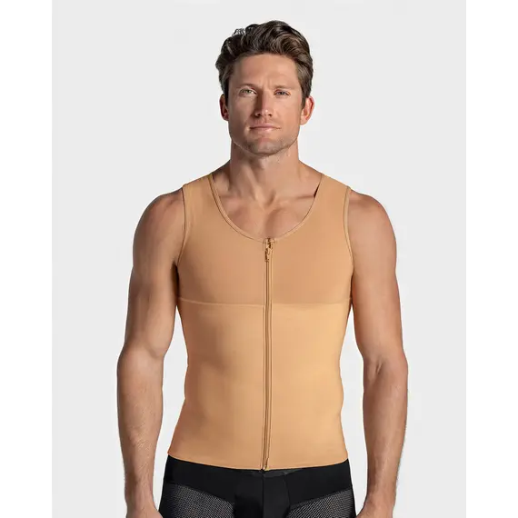 ווסט חיטוב לגבר LEONISA, גוף, 3XL, צבע: גוף,  מידה: 3XL, 4 image