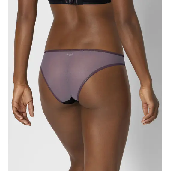 תחתון מיקרופייבר בגזרת מיני בריף | Oxygene Infinite Mini Brief SLOGGI, XS, לבן, צבע: לבן,  מידה: XS, 7 image