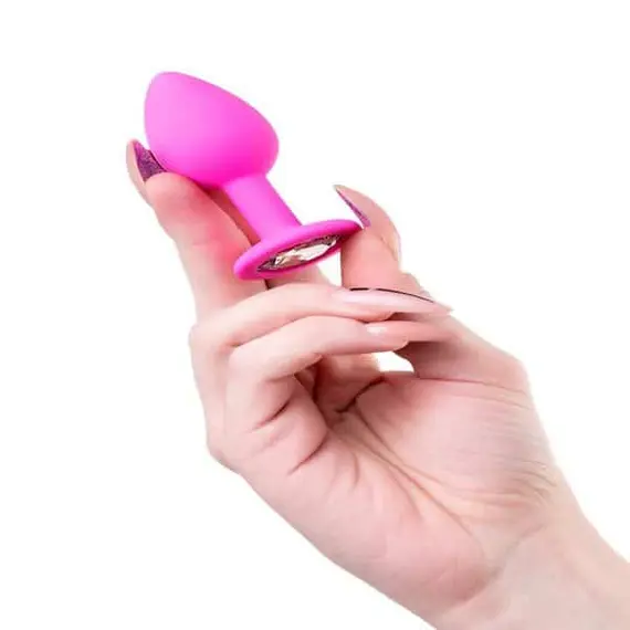 פלאג אנאלי למתחילים מסיליקון רפואי 7 ס"מ | Anal Plug Brilliant